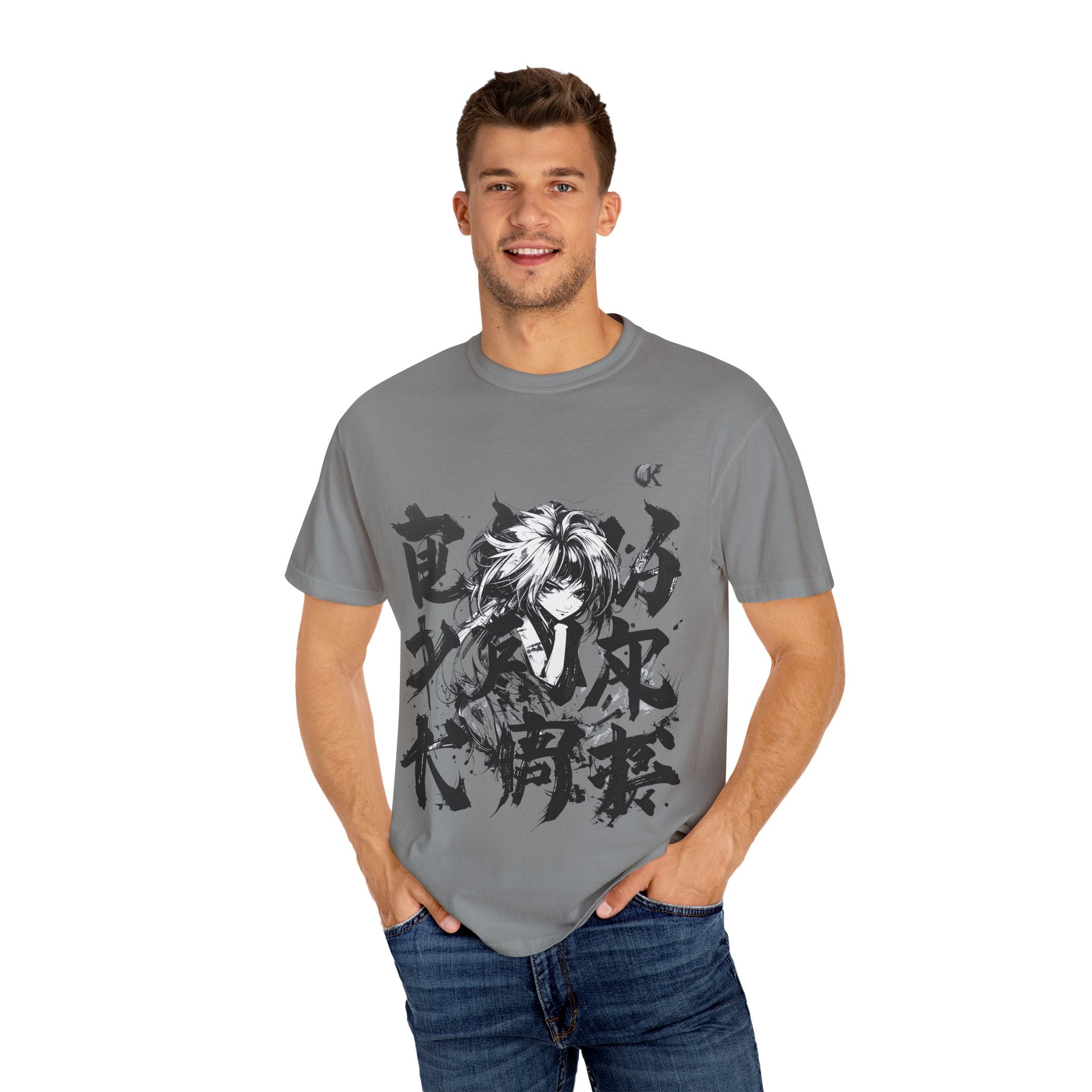 Bold Graphic Unisex T-Shirt, Artistic Tee, Streetwear Fashion, Anime Inspired Apparel,