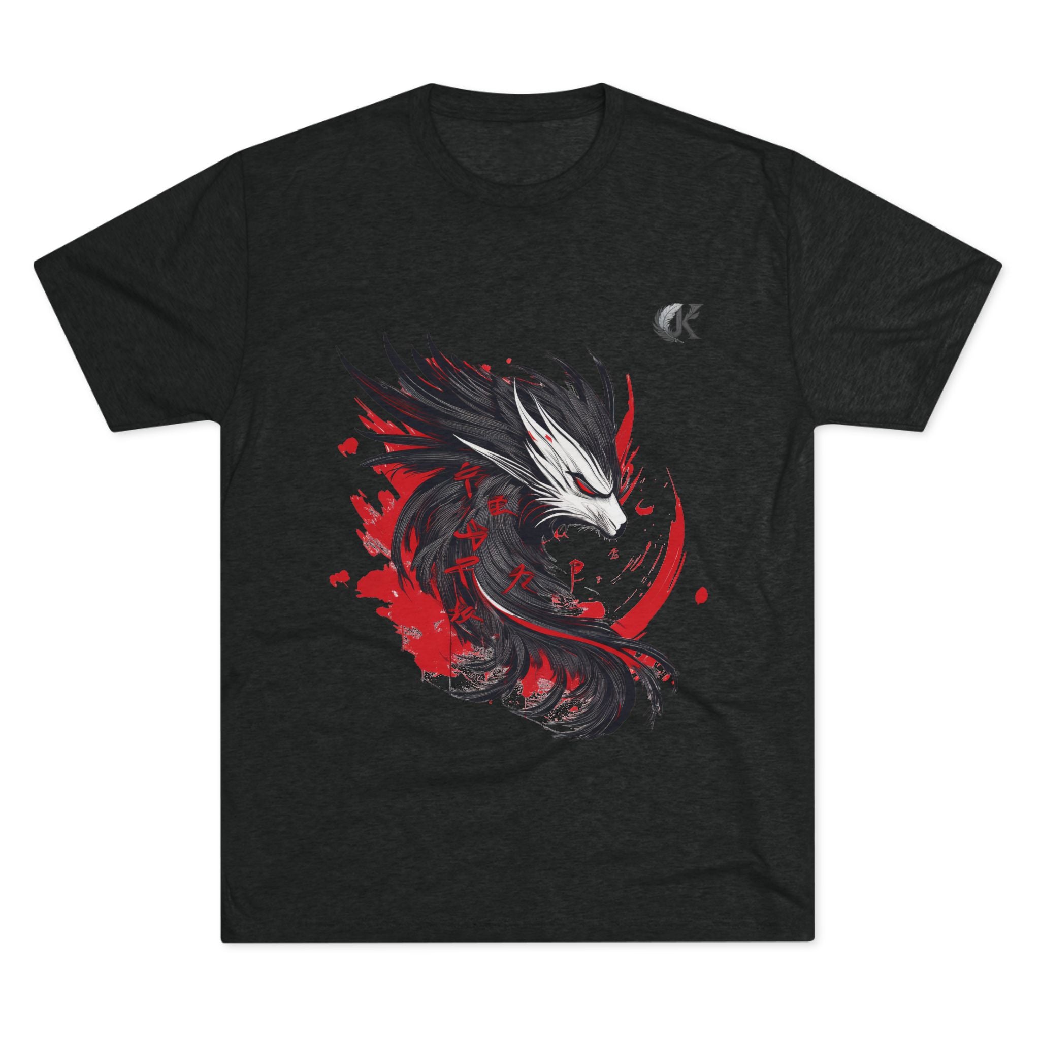 Artistic Graphic Tee for Creatives, Trendy Unisex Crew Shirt, Perfect for Casual Wear, Unique Gift for Anime Fans, Stylish Streetwear