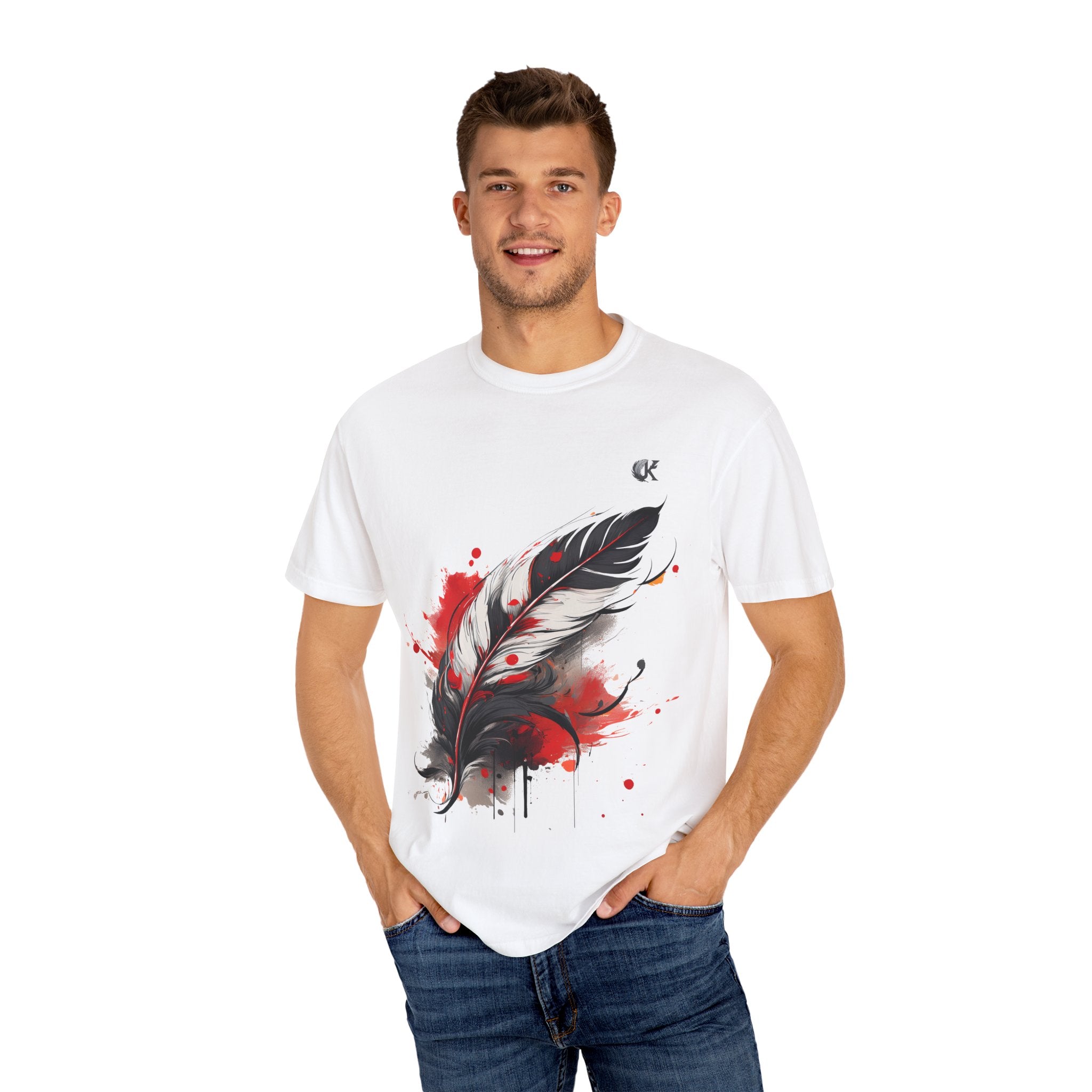 Artistic Feather T-Shirt