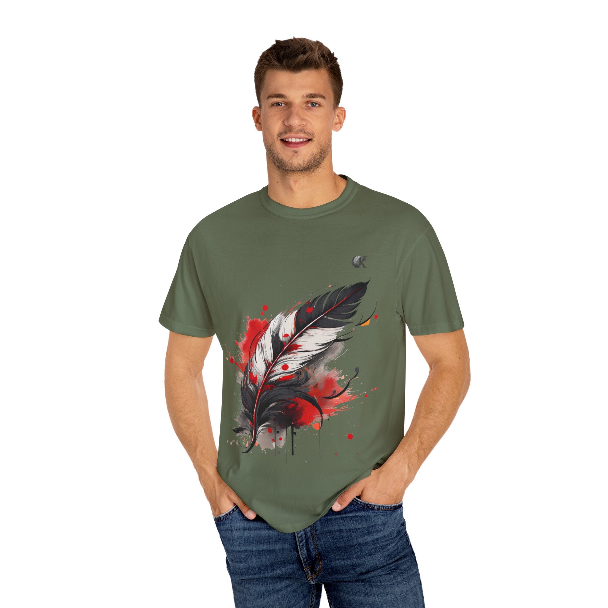 Artistic Feather T-Shirt