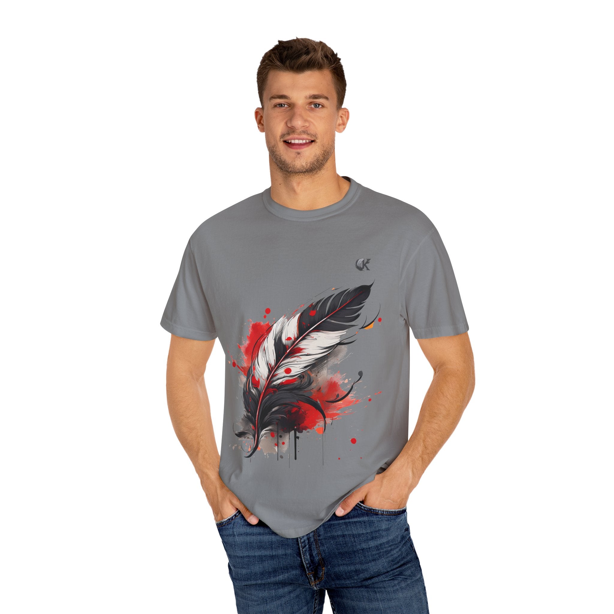 Artistic Feather T-Shirt