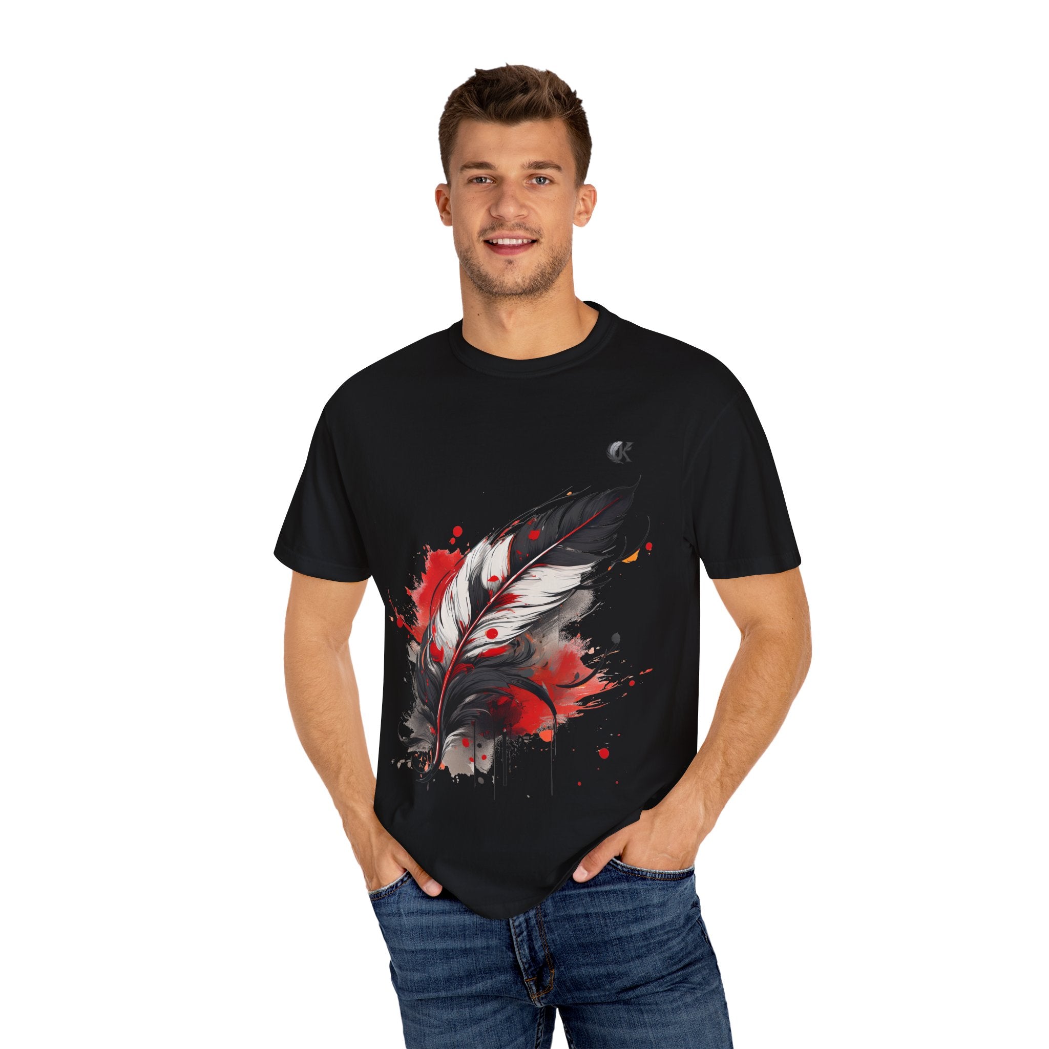 Artistic Feather T-Shirt