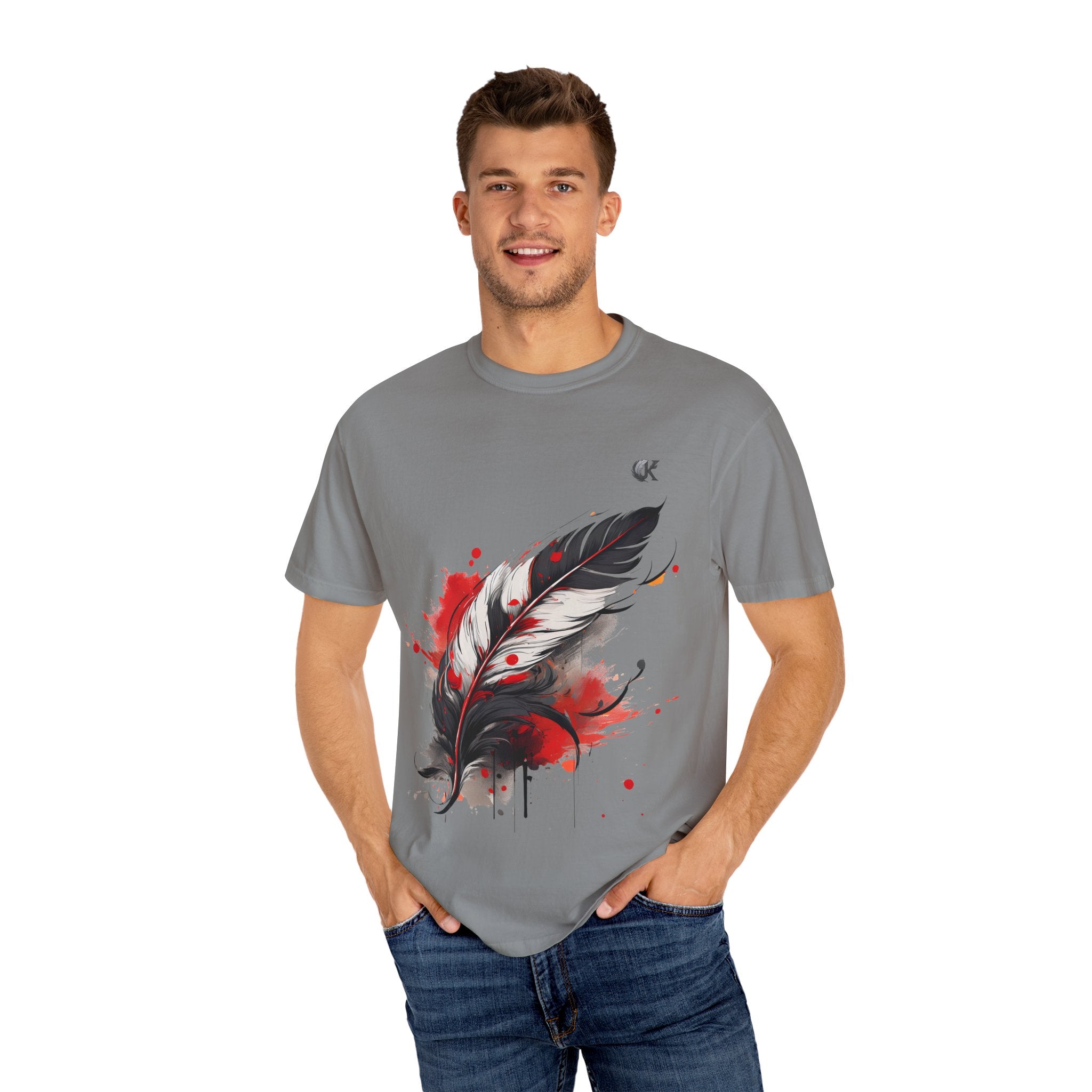 Artistic Feather T-Shirt