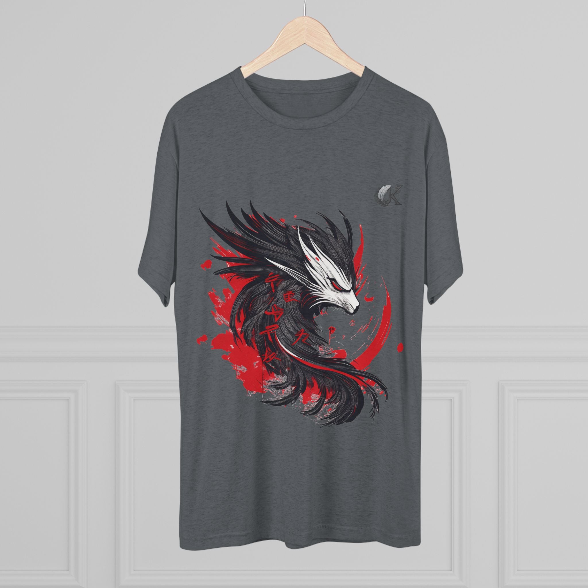 Artistic Graphic Tee for Creatives, Trendy Unisex Crew Shirt, Perfect for Casual Wear, Unique Gift for Anime Fans, Stylish Streetwear