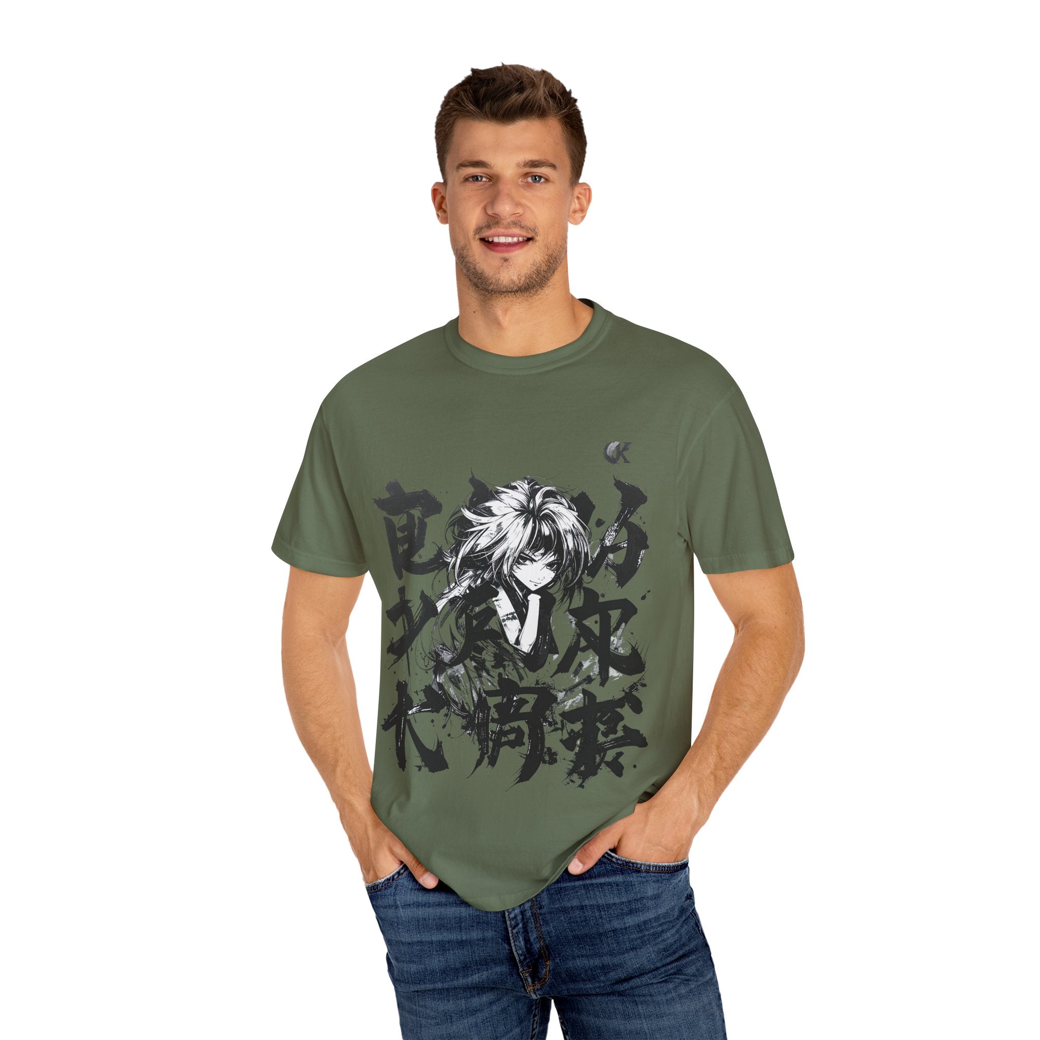 Bold Graphic Unisex T-Shirt, Artistic Tee, Streetwear Fashion, Anime Inspired Apparel,