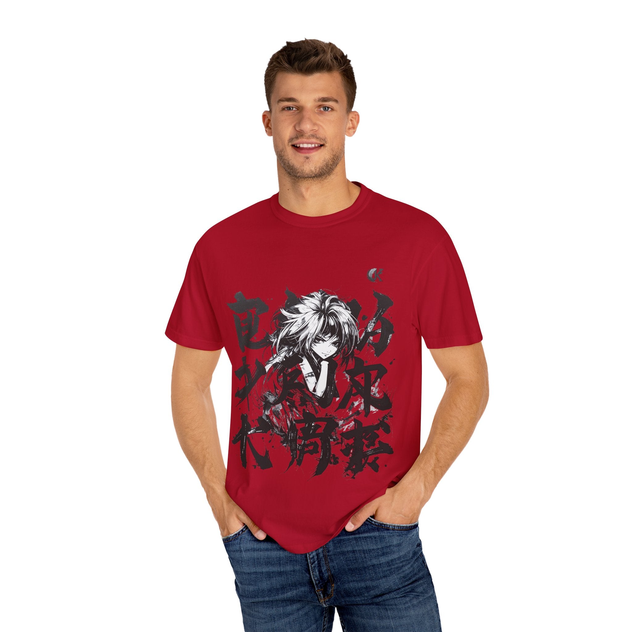 Bold Graphic Unisex T-Shirt, Artistic Tee, Streetwear Fashion, Anime Inspired Apparel,