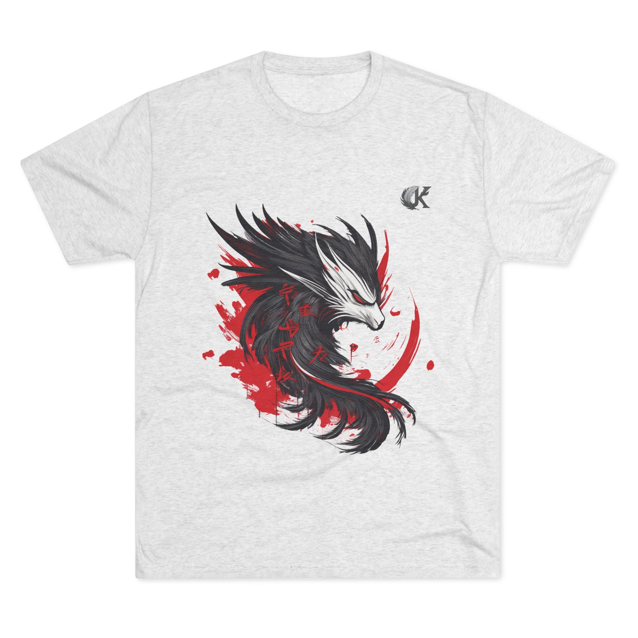 Artistic Graphic Tee for Creatives, Trendy Unisex Crew Shirt, Perfect for Casual Wear, Unique Gift for Anime Fans, Stylish Streetwear