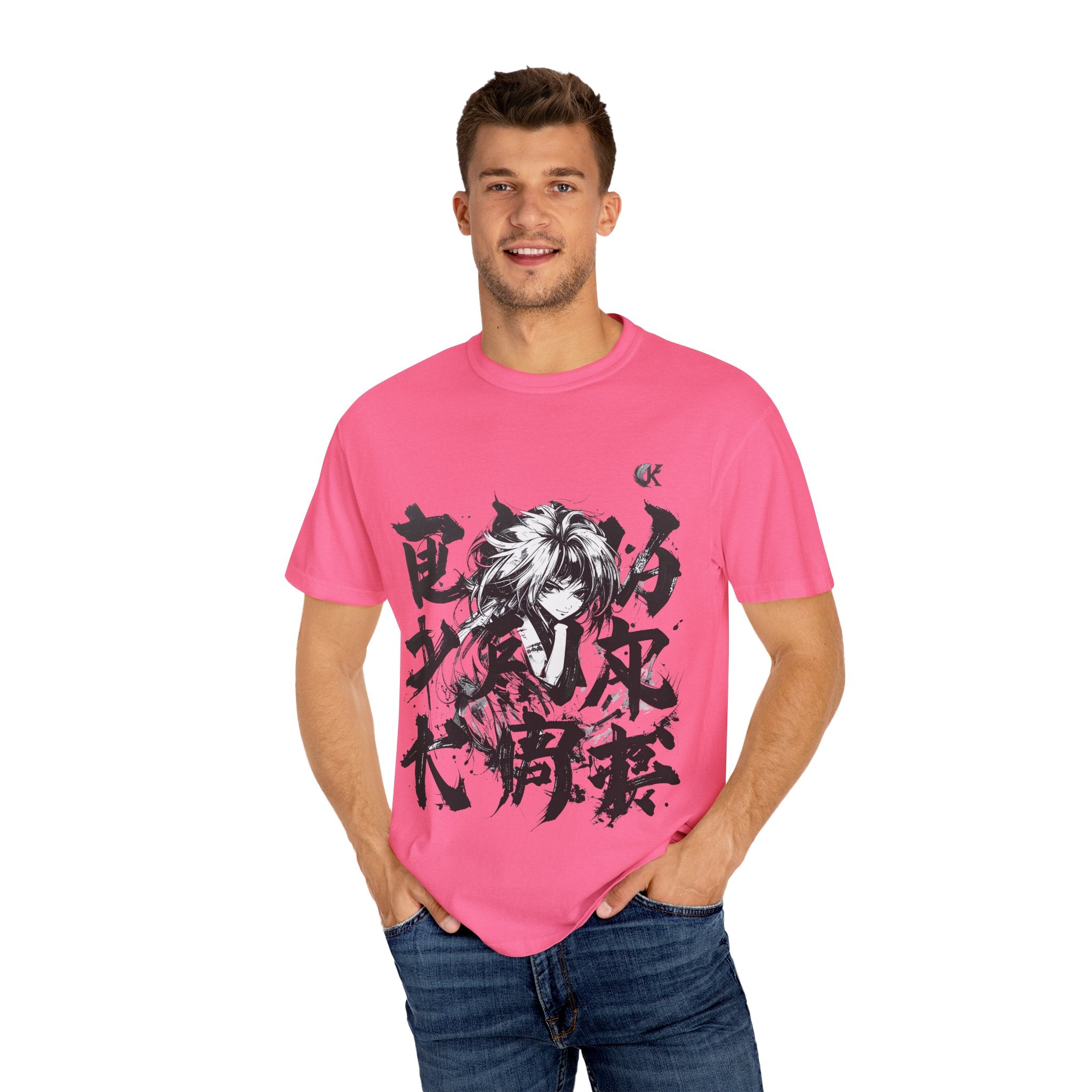 Bold Graphic Unisex T-Shirt, Artistic Tee, Streetwear Fashion, Anime Inspired Apparel,