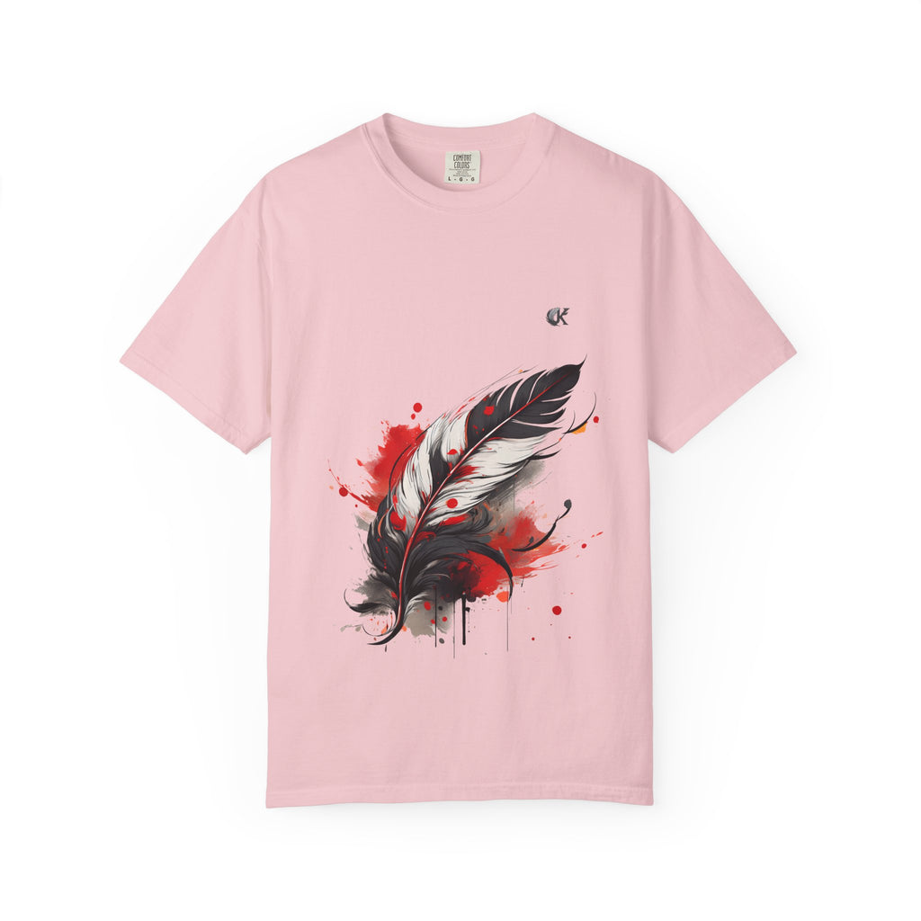 Artistic Feather T-Shirt - Unisex