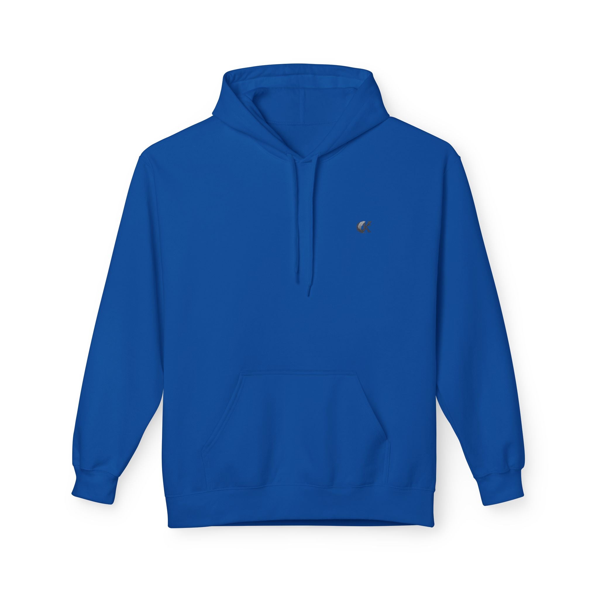 Fleece Hoodie with Graphic Design