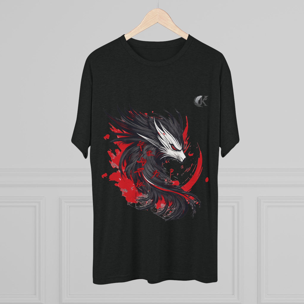 Artistic Graphic Tee for Creatives, Trendy Unisex Crew Shirt, Perfect for Casual Wear, Unique Gift for Anime Fans, Stylish Streetwear