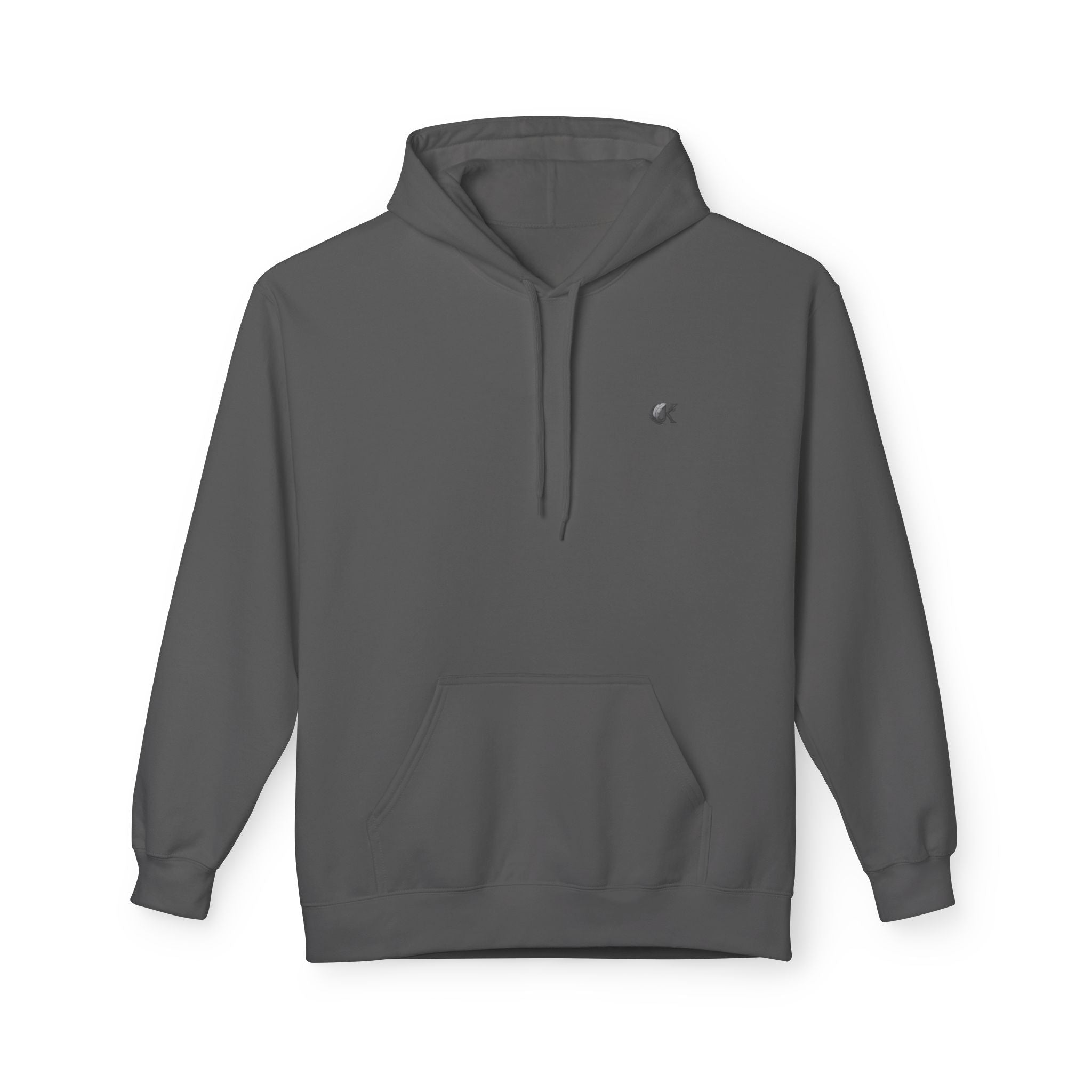 Fleece Hoodie with Graphic Design