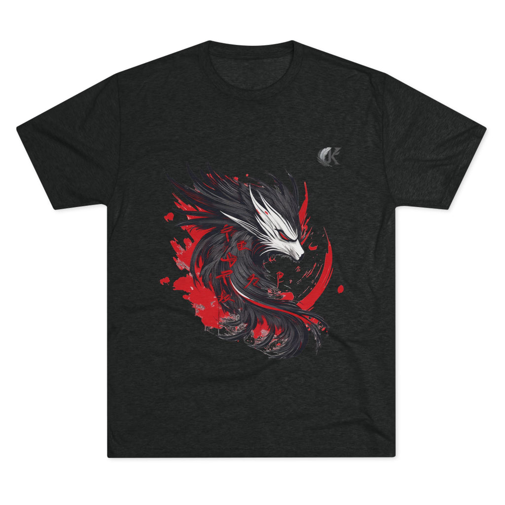 Artistic Graphic Tee for Creatives, Trendy Unisex Crew Shirt, Perfect for Casual Wear, Unique Gift for Anime Fans, Stylish Streetwear