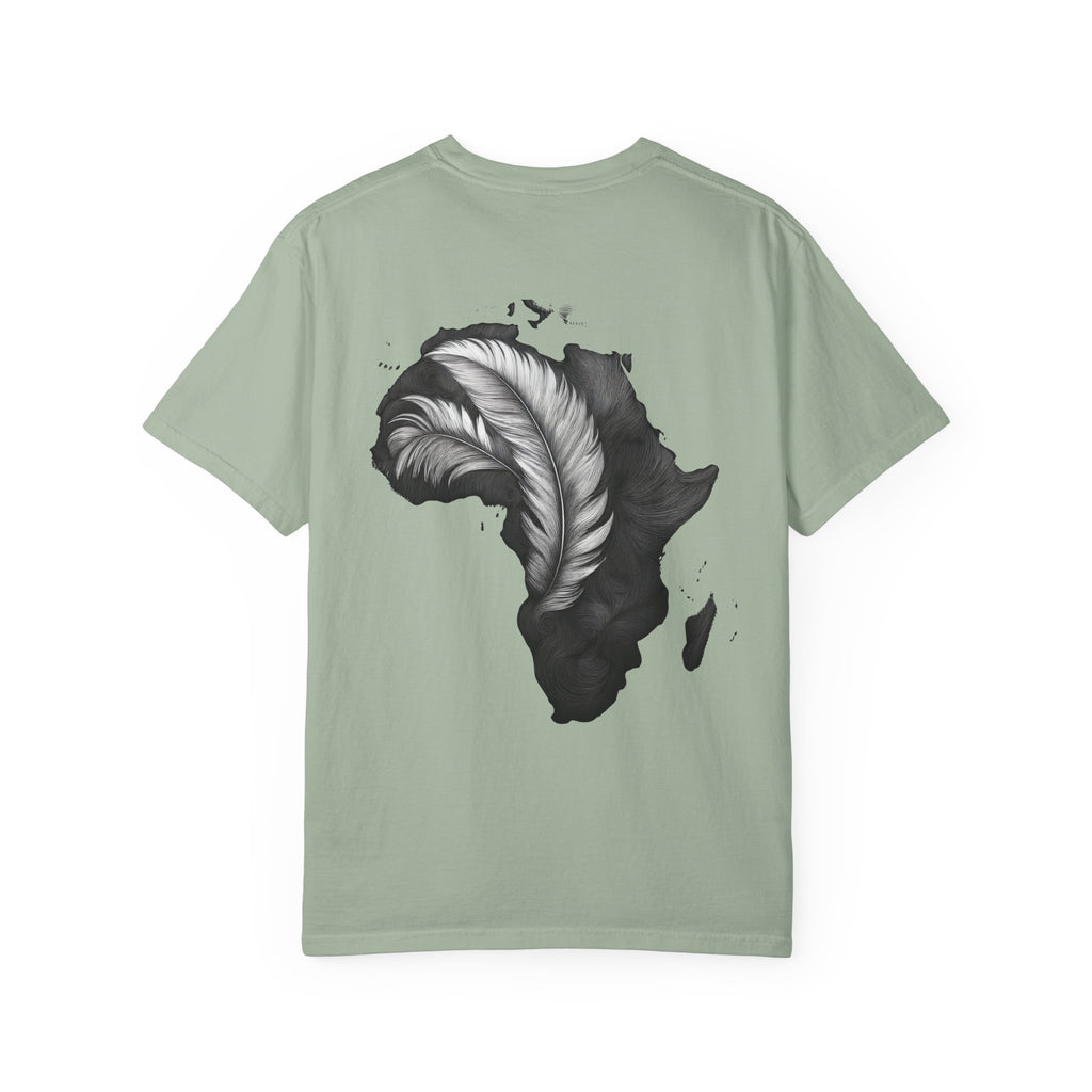African Feather Graphic T-Shirt