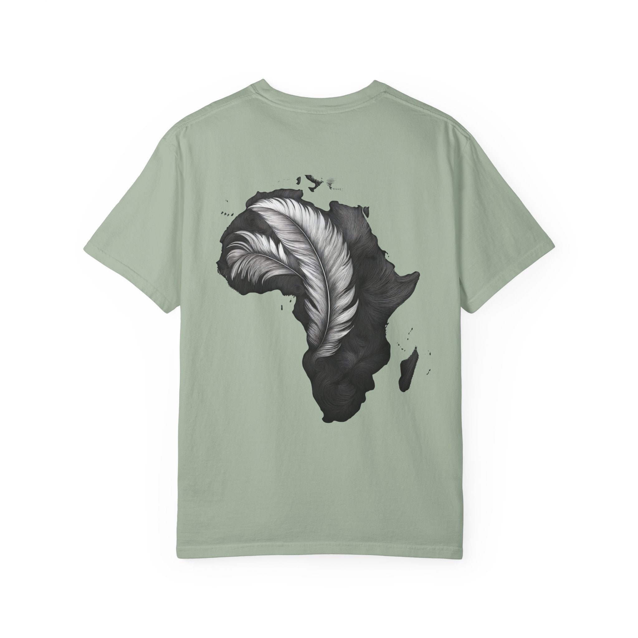 African Feather Graphic T-Shirt