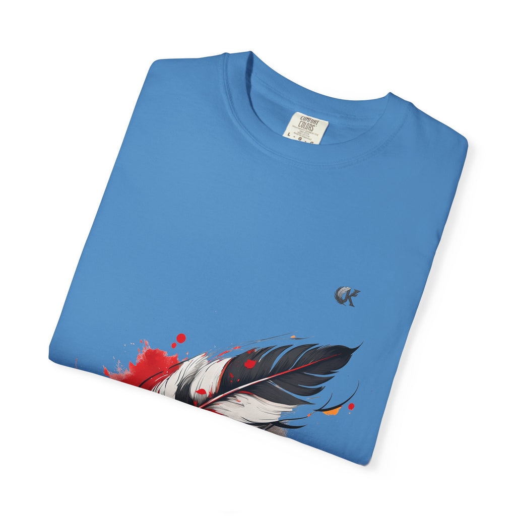 Artistic Feather T-Shirt - Unisex