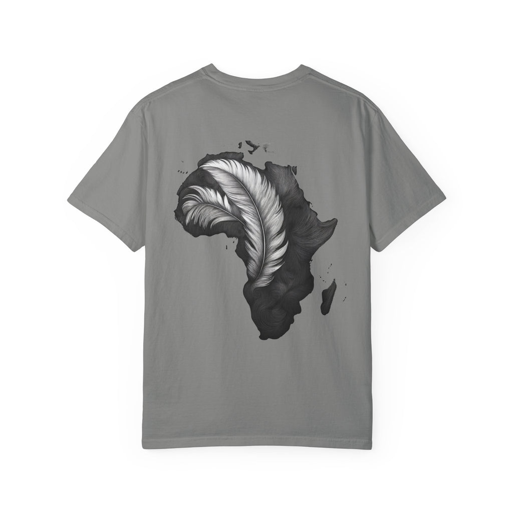 African Feather Graphic T-Shirt