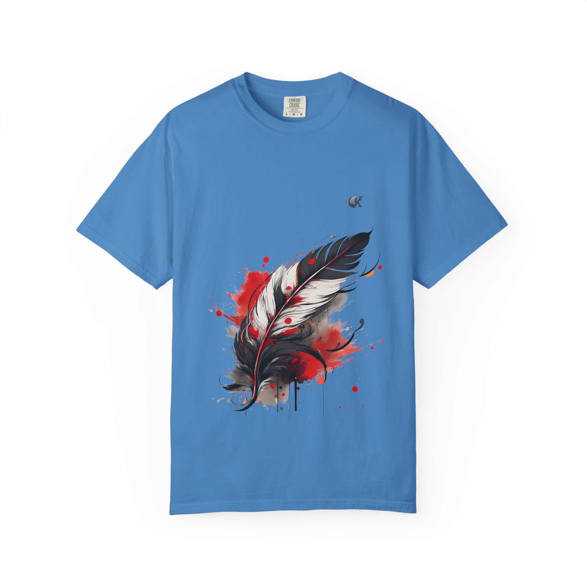 Artistic Feather T-Shirt - Unisex