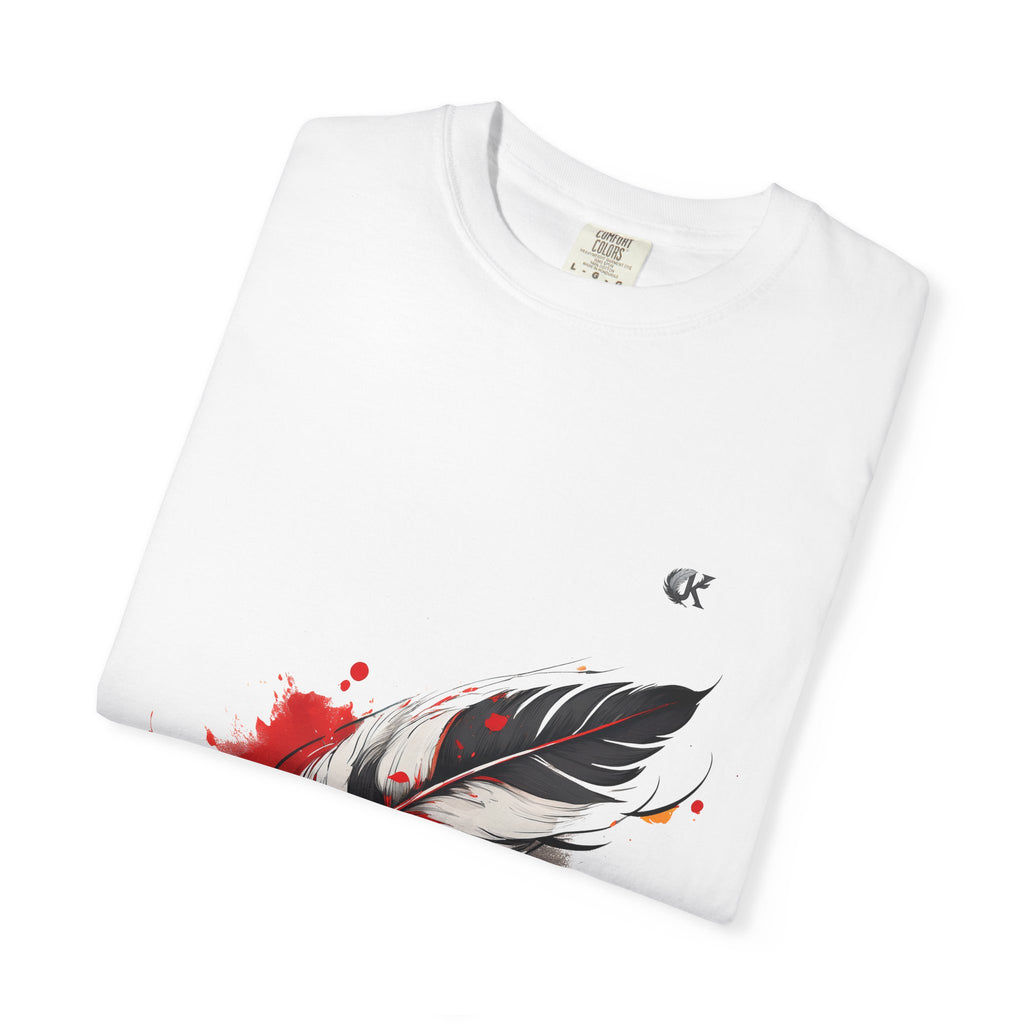 Artistic Feather T-Shirt - Unisex
