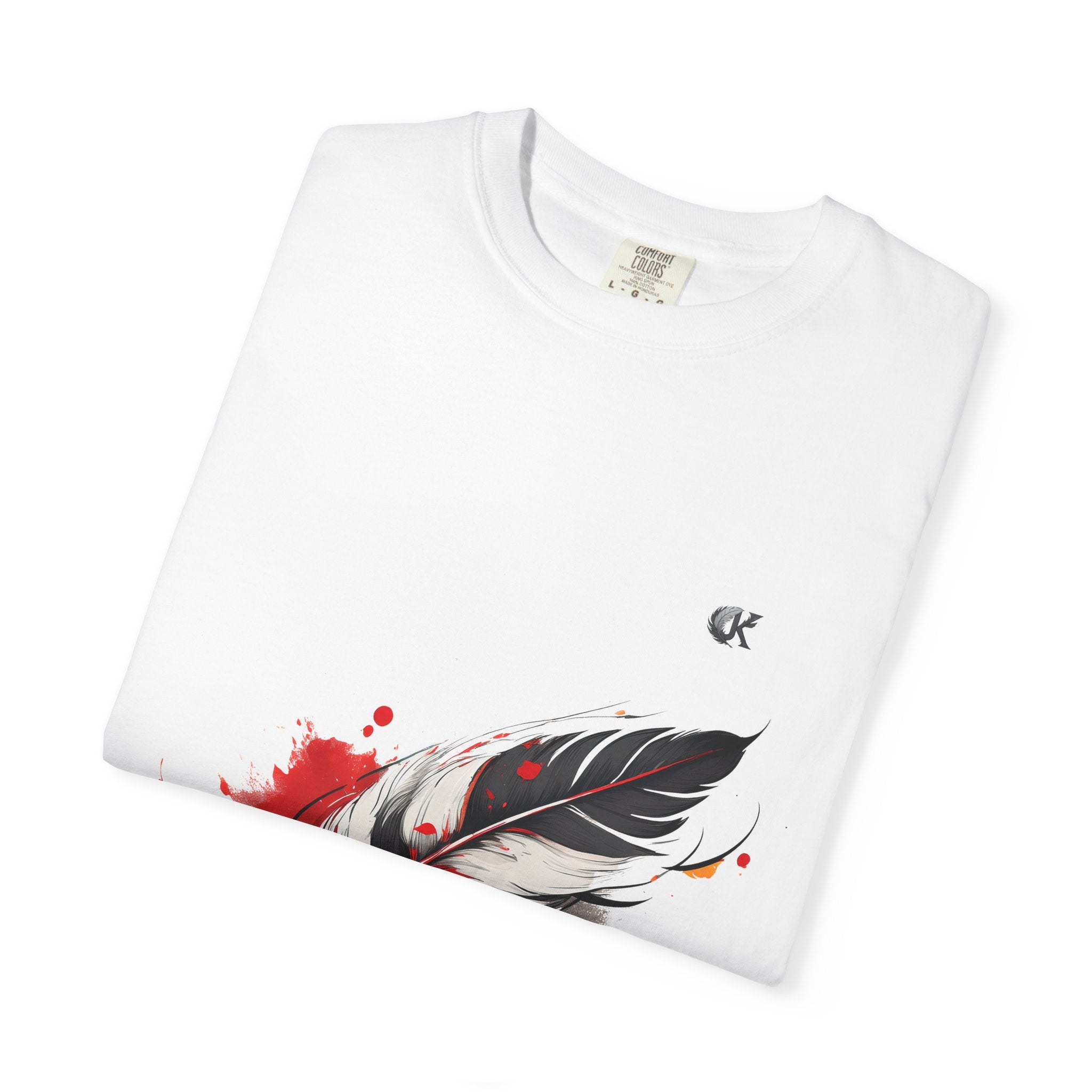 Artistic Feather T-Shirt - Unisex