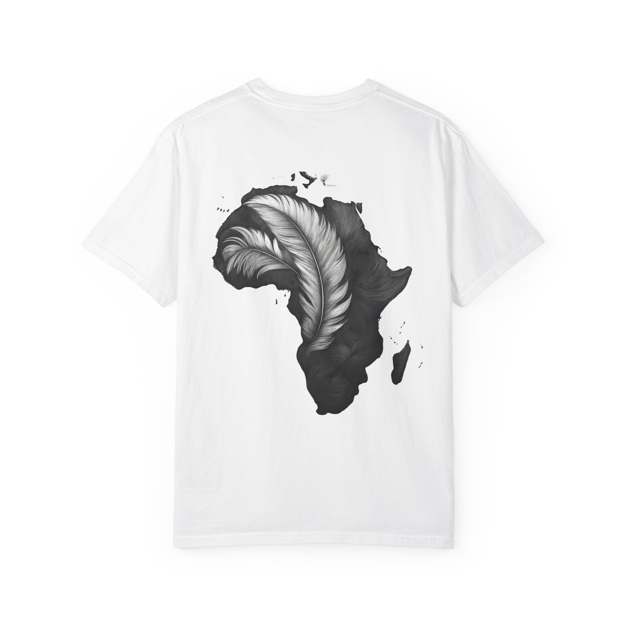African Feather Graphic T-Shirt