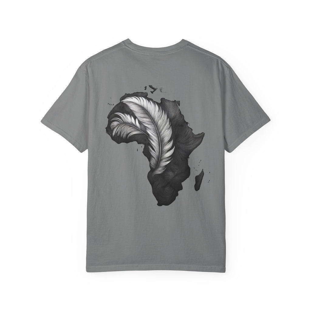 African Feather Graphic T-Shirt