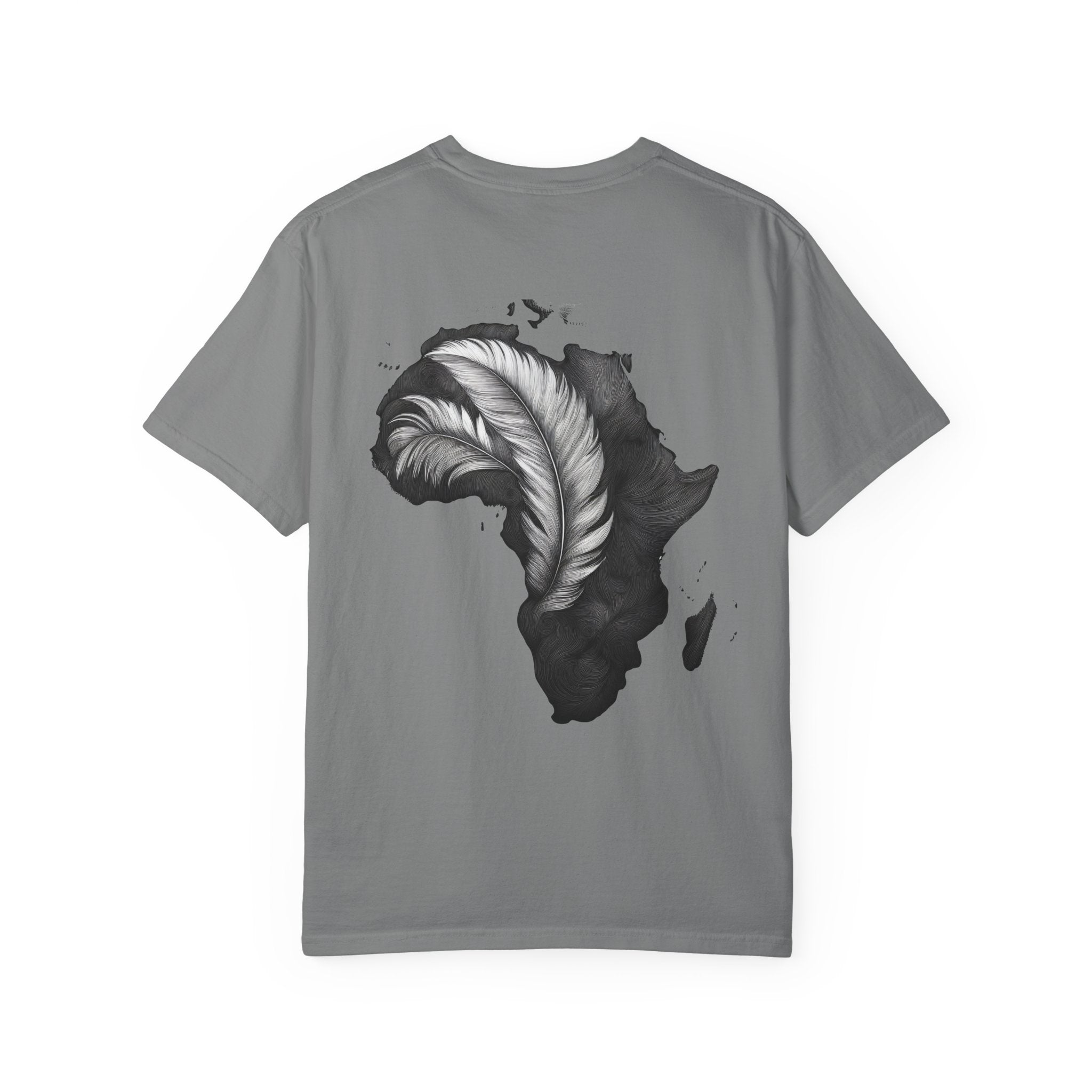 African Feather Graphic T-Shirt
