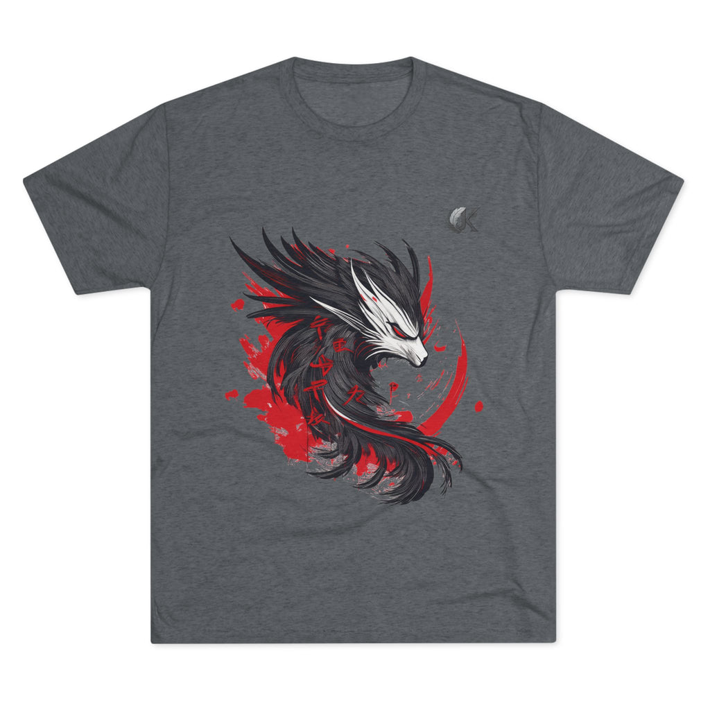 Artistic Graphic Tee for Creatives, Trendy Unisex Crew Shirt, Perfect for Casual Wear, Unique Gift for Anime Fans, Stylish Streetwear