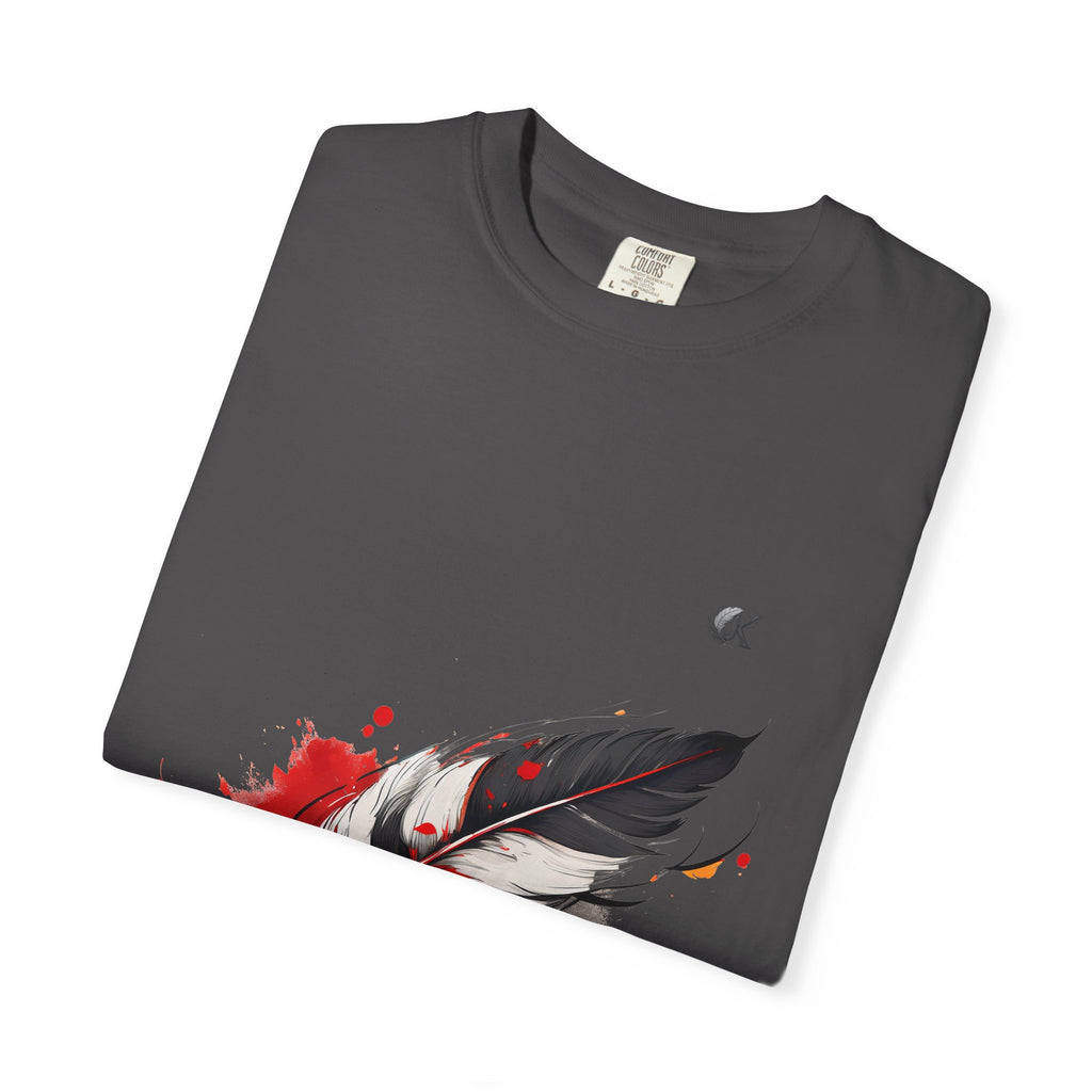 Artistic Feather T-Shirt - Unisex