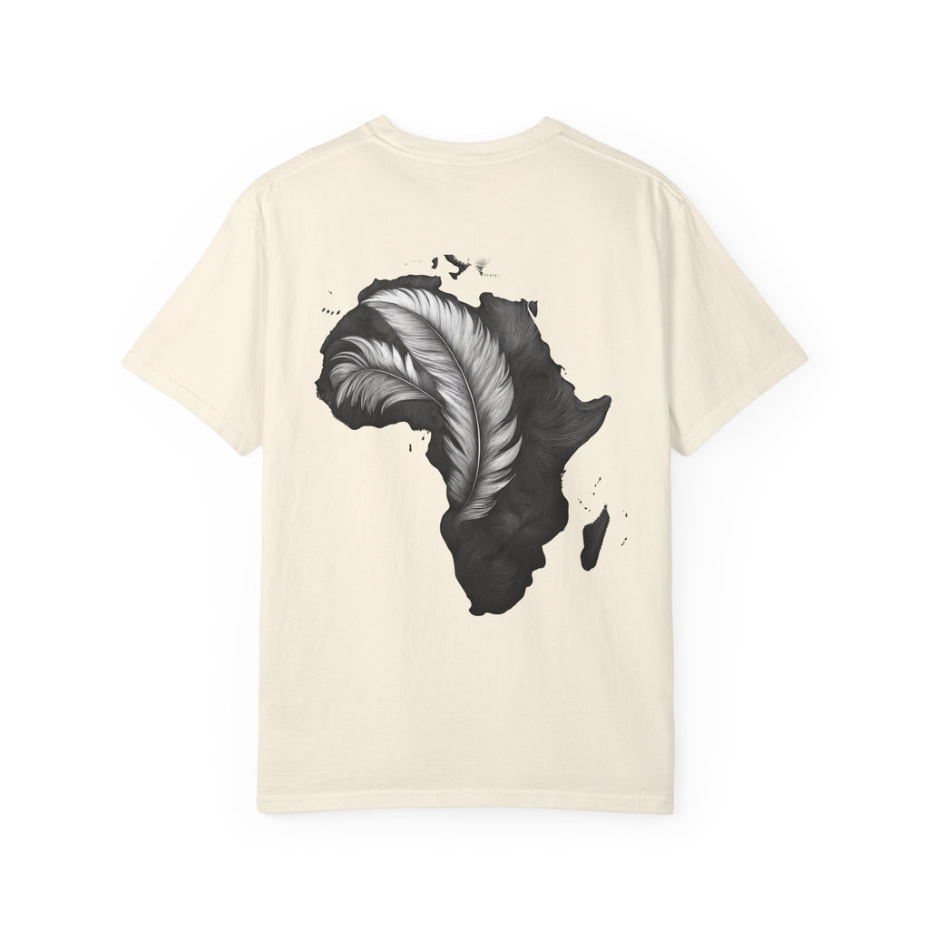 African Feather Graphic T-Shirt