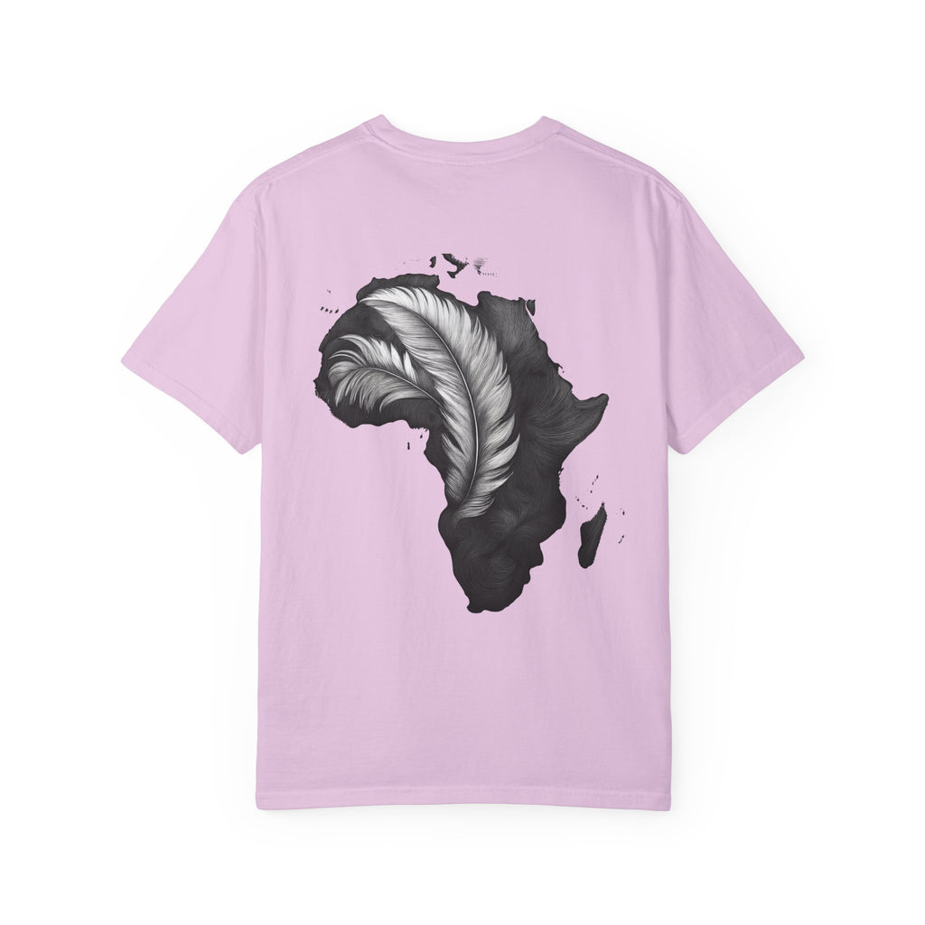 African Feather Graphic T-Shirt