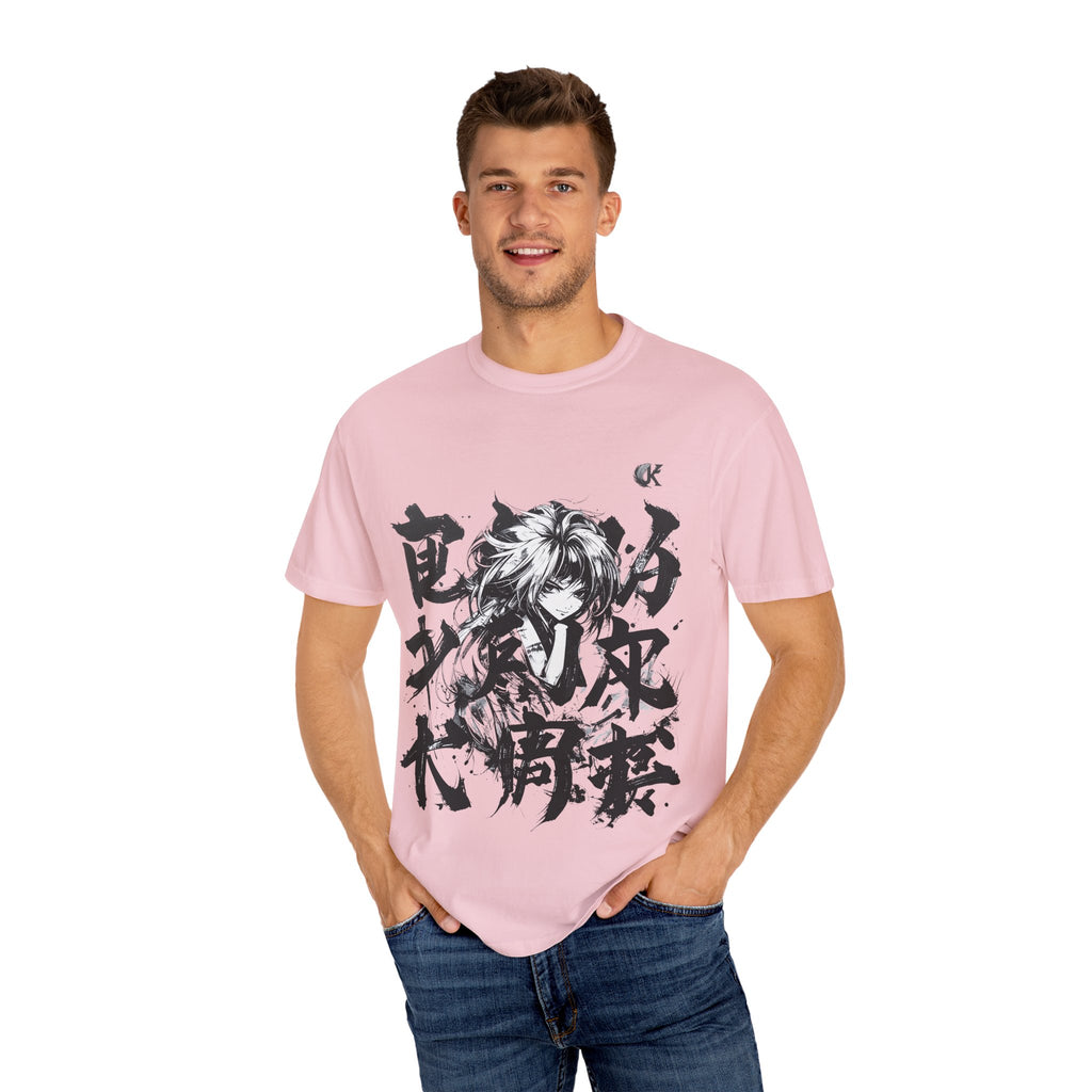 Bold Graphic Unisex T-Shirt, Artistic Tee, Streetwear Fashion, Anime Inspired Apparel,