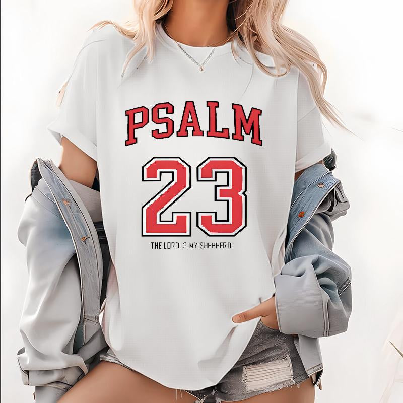 High-Quality Cotton T-Shirt – Retro Print with a Classic Summer Vibe