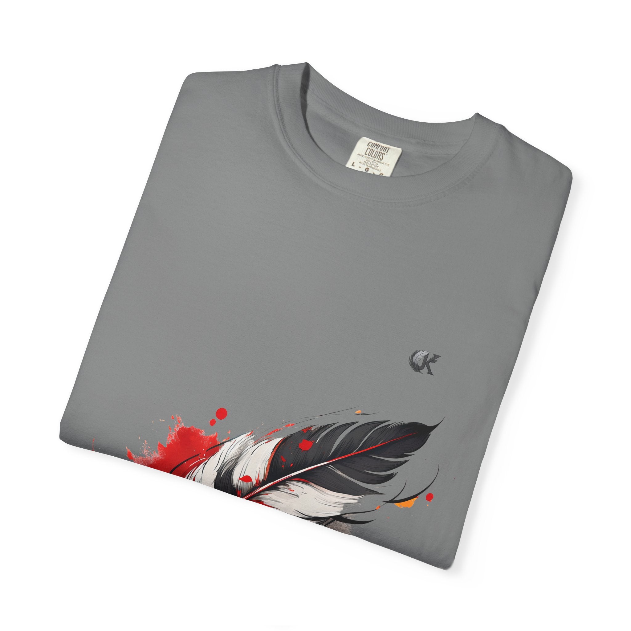 Artistic Feather T-Shirt - Unisex