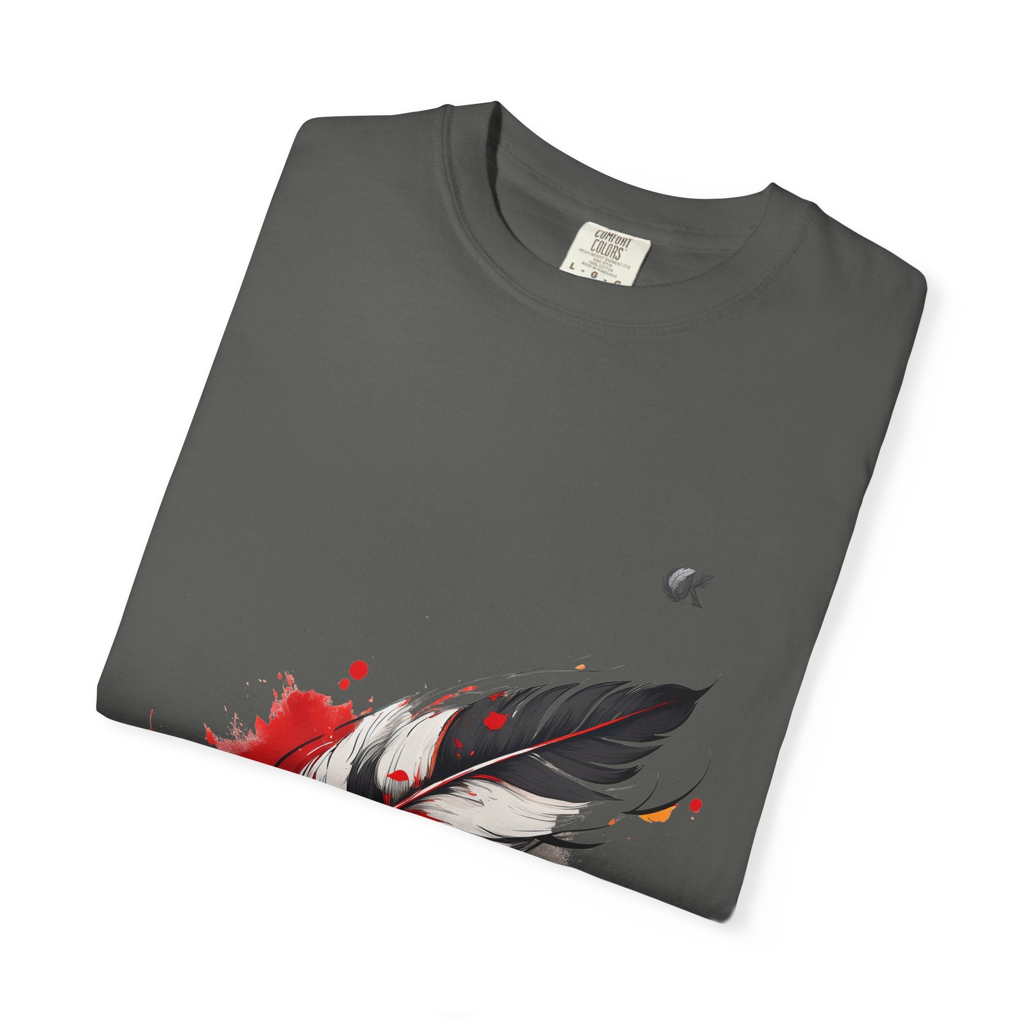Artistic Feather T-Shirt - Unisex