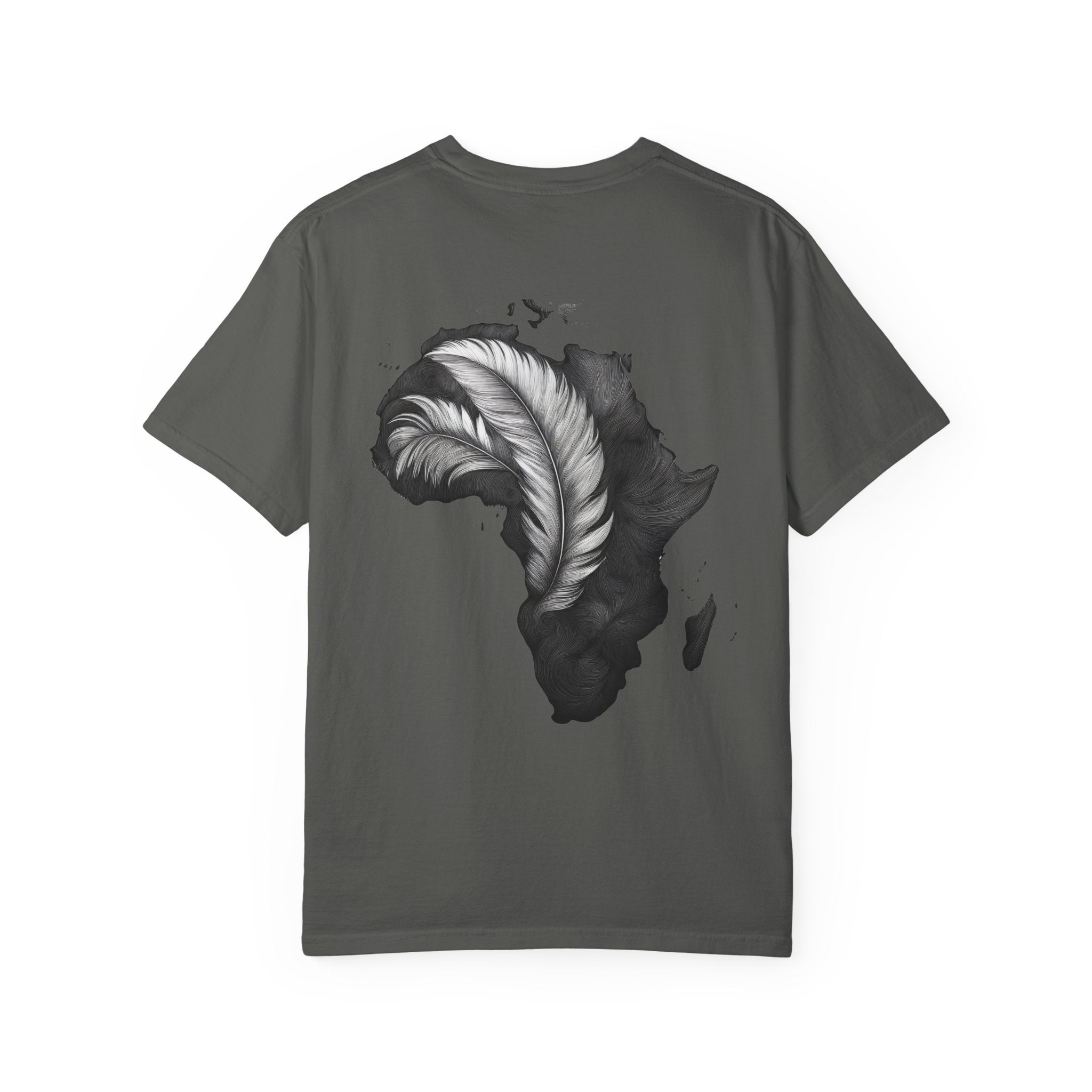 African Feather Graphic T-Shirt