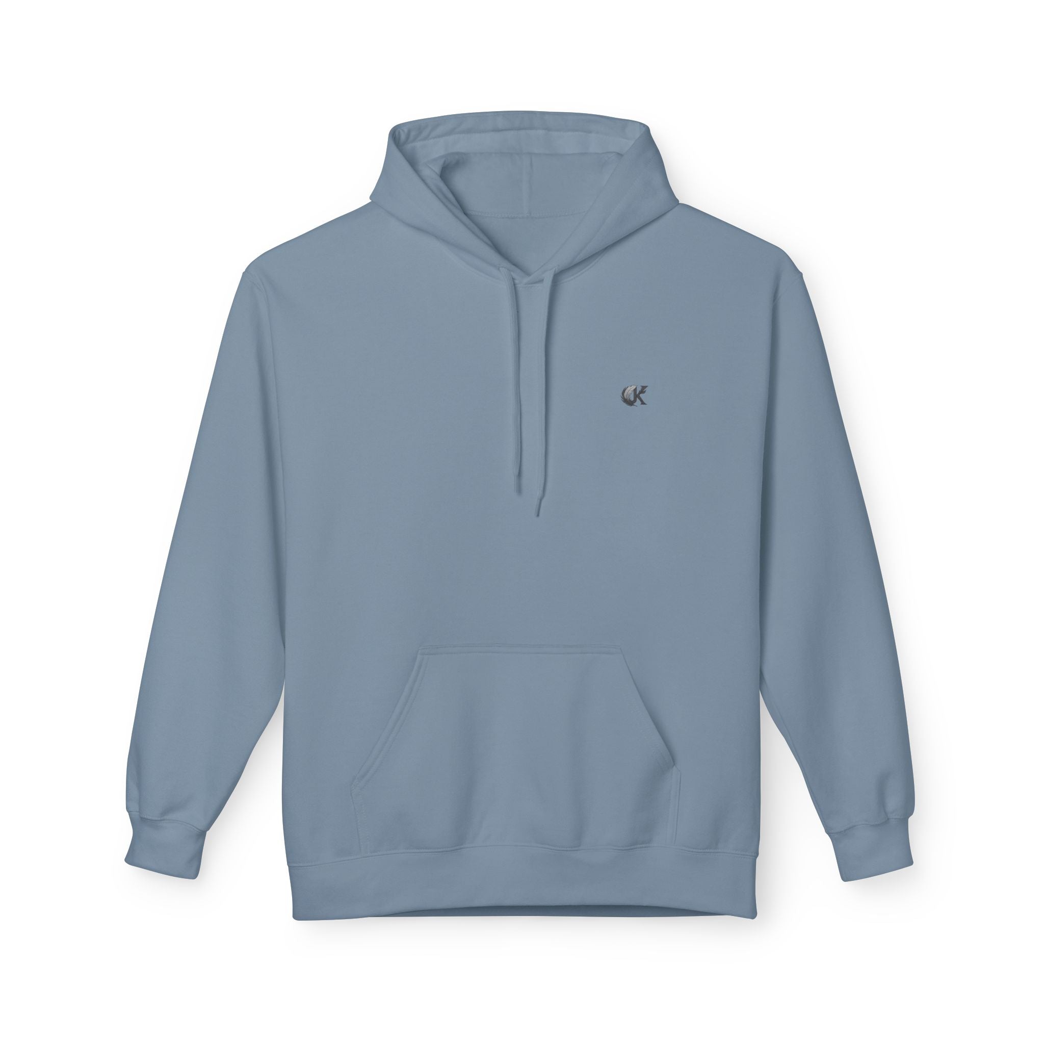 Fleece Hoodie with Graphic Design