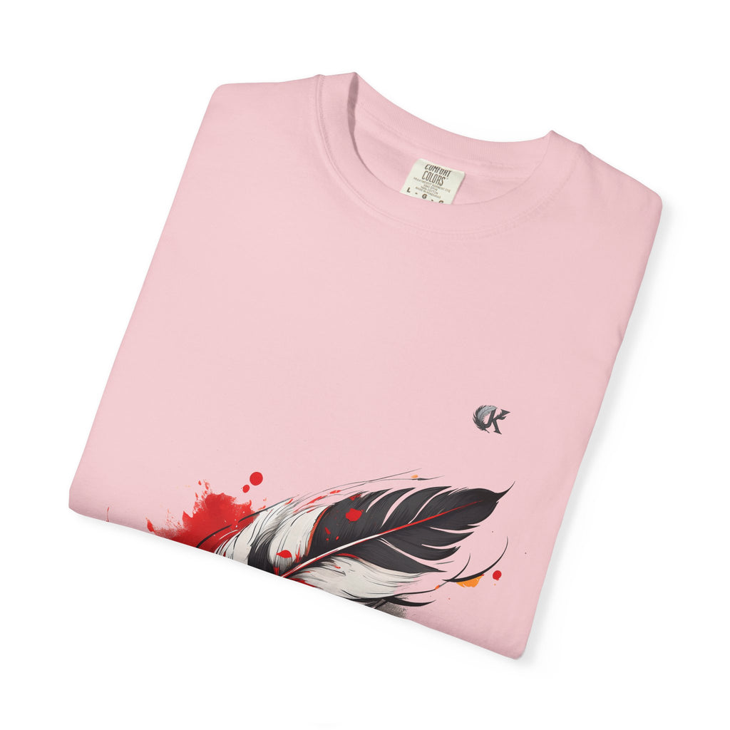 Artistic Feather T-Shirt - Unisex